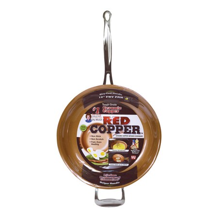 Red Copper FRY PAN RED COPPER 12"" 10688-6